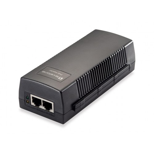 LevelOne POI-3010 PoE-injektor - 52 V, Gigabit/Fast Ethernet