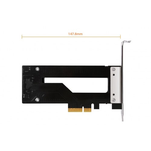 Icy Dock MB840M2P-B - intern M.2 NVMe PCIe 3.0 adapterkort