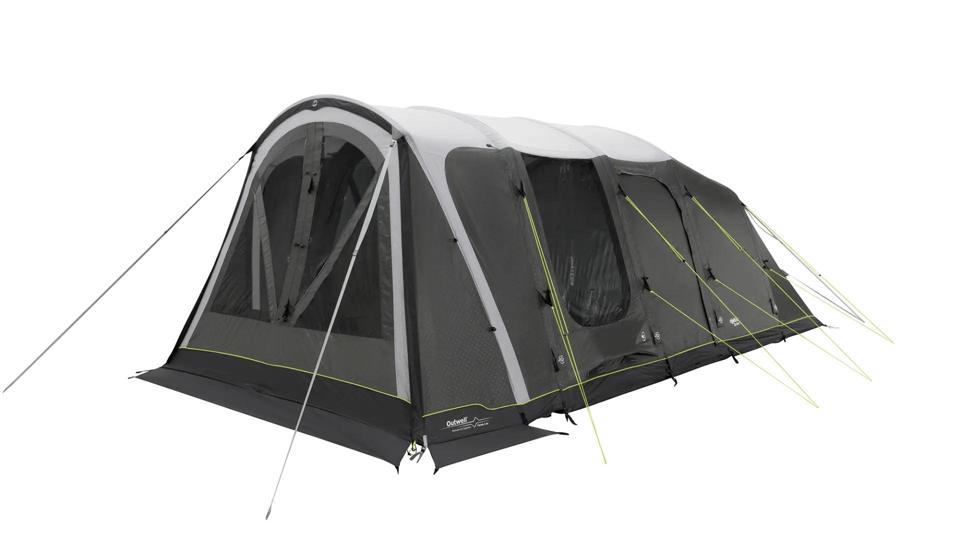 Outwell Florida 5 Air - 5-personers tunneltelt, grøn