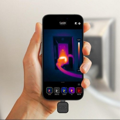 Seek Thermal CQ-ABAX termokamera til smartphone - sort, 320 × 240