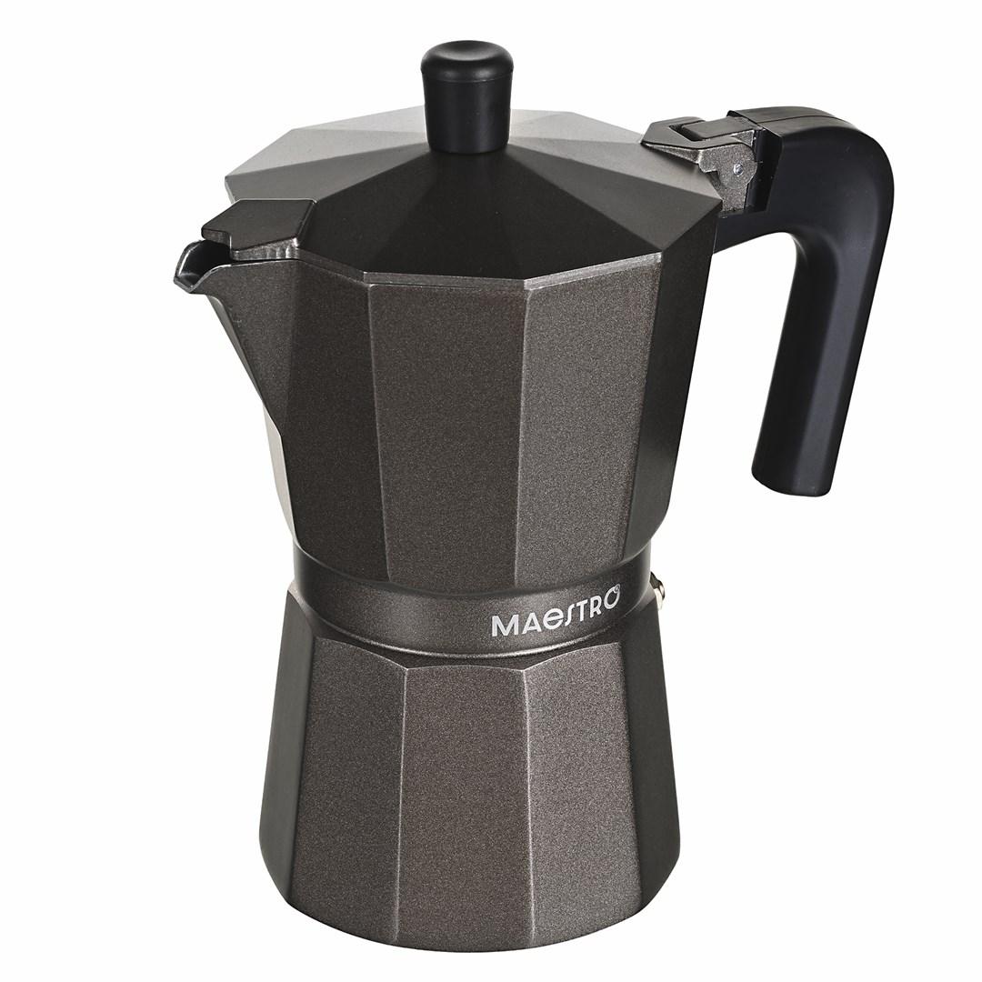 Maestro MR-1666-6 espressokande (mokkakande) - 6 kopper, 300 ml - brun