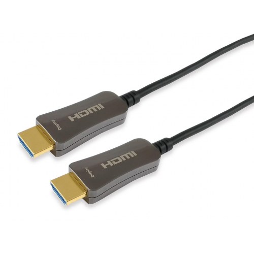 Equip HDMI 2.0 aktiv optisk kabel 30 m - HDMI (han/han)