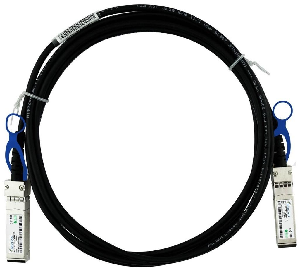 SFP28 DAC-kabel 1 m - 25 Gbit/s, InfiniBand, sort (SFP‑H25G‑CU1M‑BL)