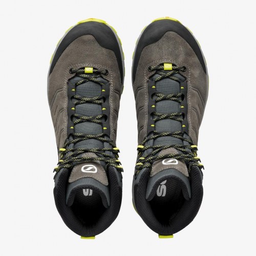 Scarpa Rush TRK GTX vandrestøvle - Titanium/Lime, str. 43,5