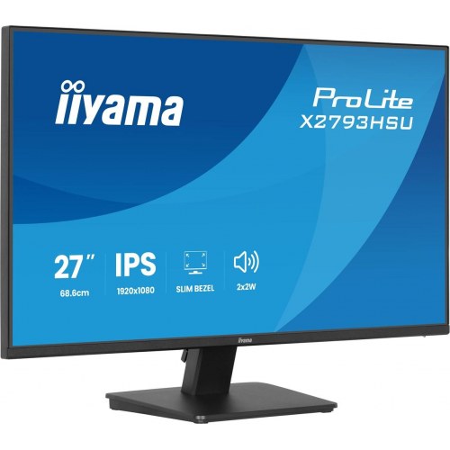 iiyama ProLite X2793HSU-B1 27" IPS Full HD skærm - sort