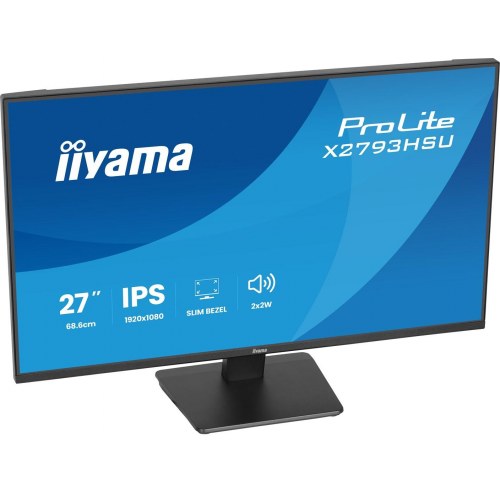 iiyama ProLite X2793HSU-B1 27" IPS Full HD skærm - sort
