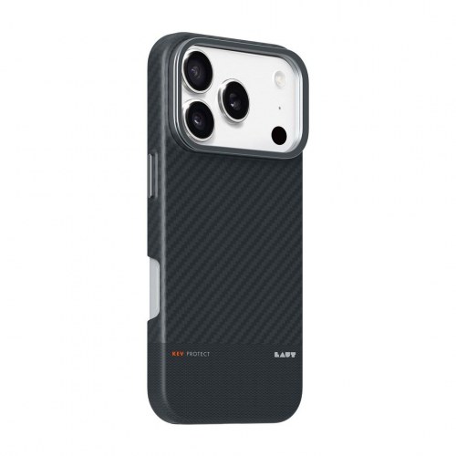 LAUT KEV PROTECT - aramid-cover til iPhone, 16 cm (6,3") - sort