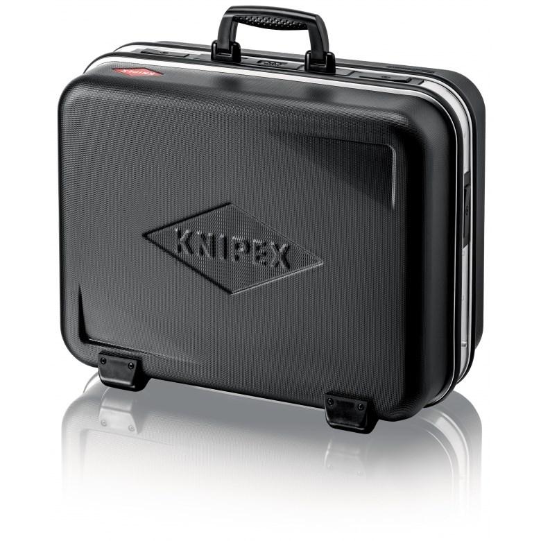 KNIPEX BIG Twin værktøjskuffert i aluminium - sort, 38 l