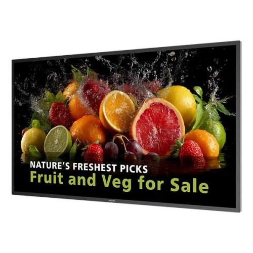 Philips 5000-serien 43BDL5050D 43" 4K digital signage skærm - 600 cd/m², Wi‑Fi, Android 14, 24/7