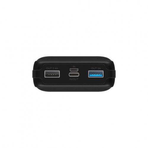 RealPower PB-30k PD powerbank 30.000 mAh - sort