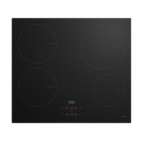 Beko HII64400MT induktionskogeplade 60 cm - sort, 4 zoner