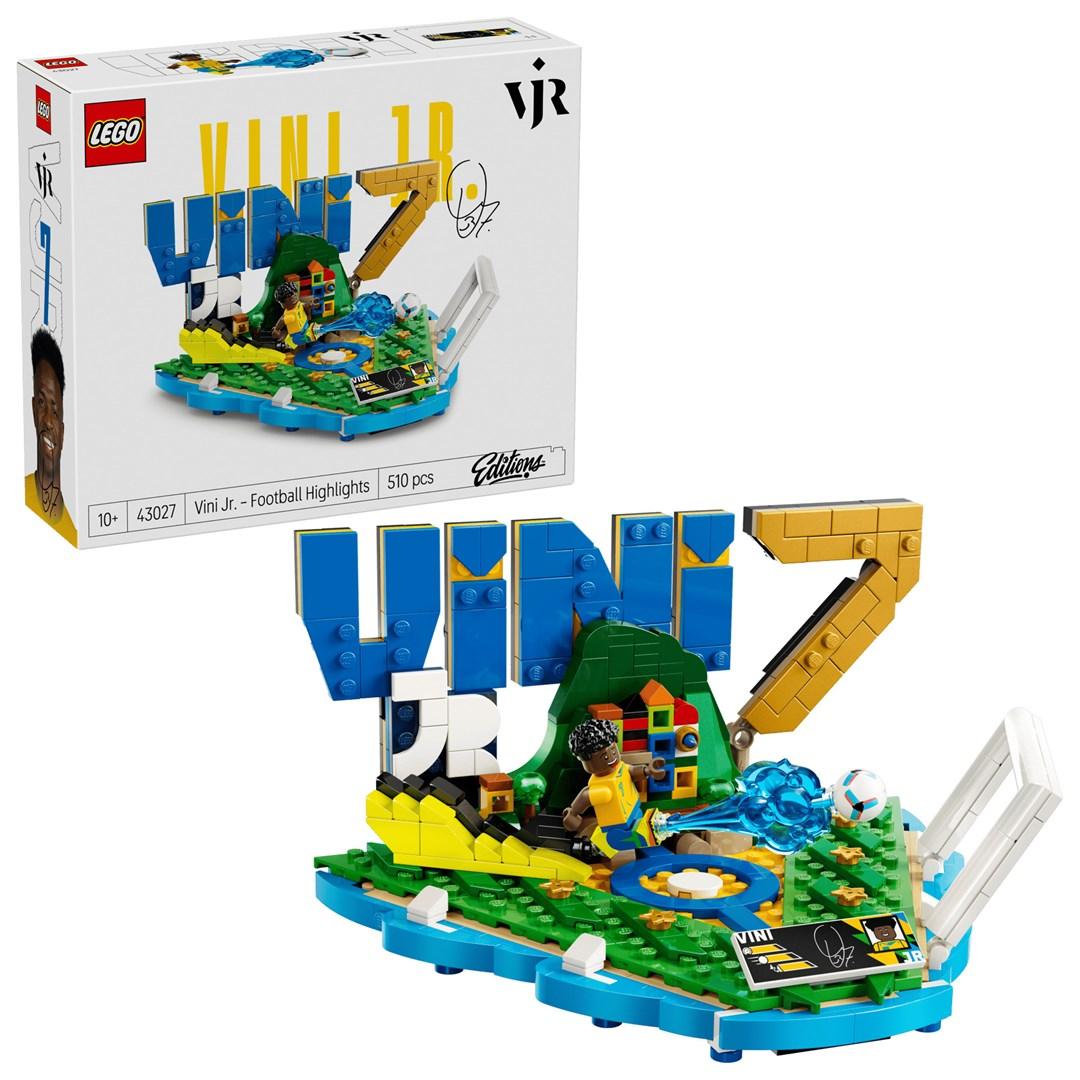 LEGO Editions 43027 Vini Jr. - Football Highlights byggesæt (510 dele)
