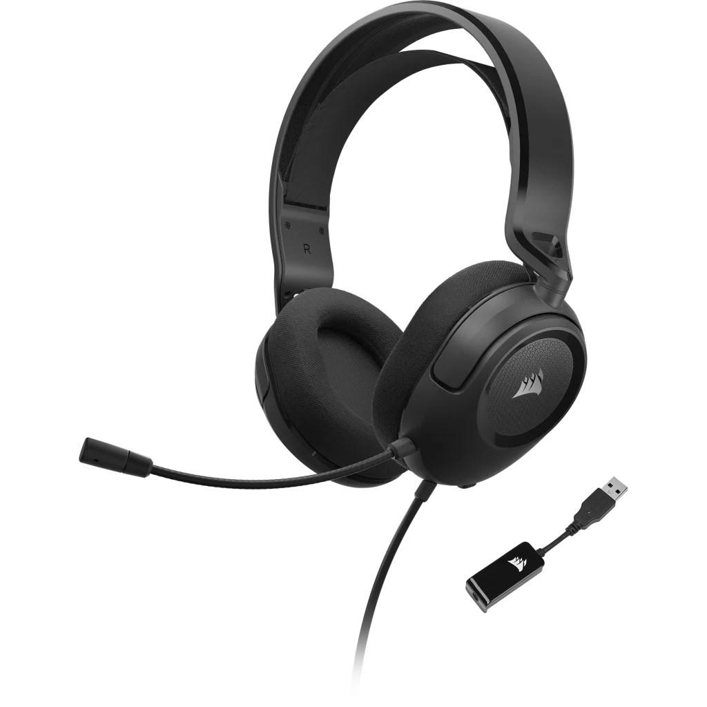 Corsair HS35 Surround v2 - kablet gaming-headset (sort)
