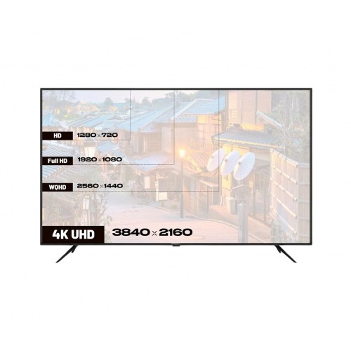 JAPANNEXT JN-IPS650UHD60F 65" 4K UHD IPS skærm - sort