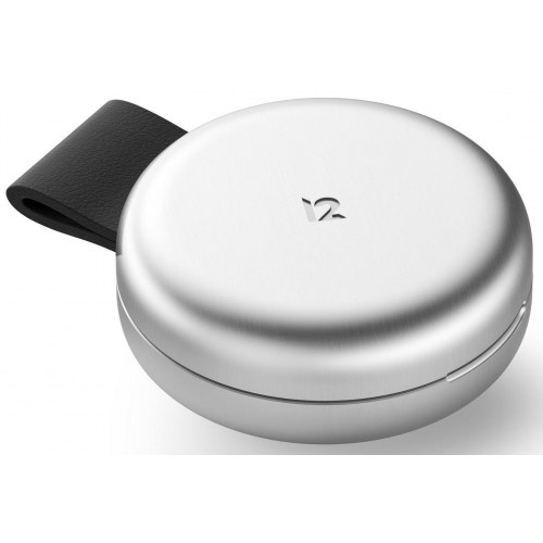 Twelve South ButterFly 2‑i‑1 trådløs oplader til iPhone og Apple Watch - sort/sølv