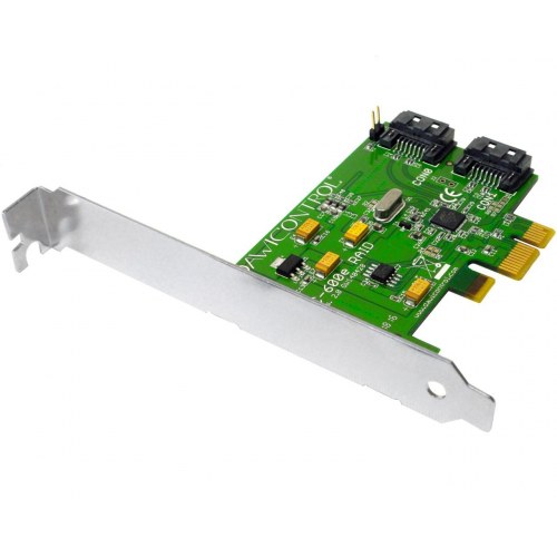 Dawicontrol DC-600e RAID - PCIe 2.0 SATA-controller 6 Gbit/s (low profile)