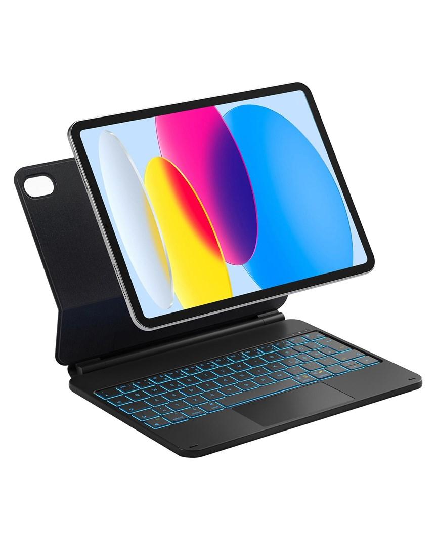 Folio-tastaturetui til iPad 11" med trackpad - sort (Inateck KB09119-10)