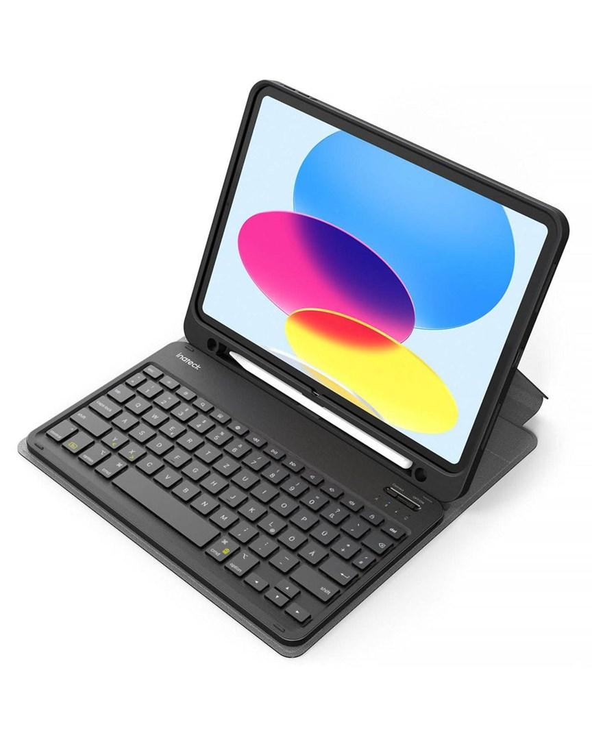 Inateck KB04002 QWERTY Bluetooth tastatur-cover - Sort