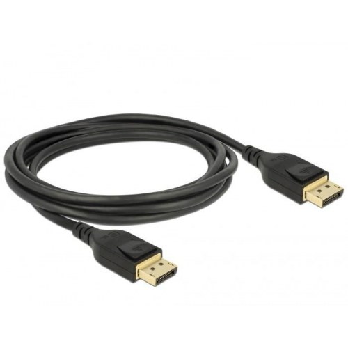 DELOCK 85663 DisplayPort-kabel 5 m - sort