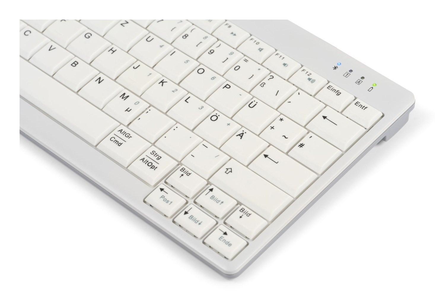 BakkerElkhuizen UltraBoard 950 V2 trådløst tastatur - UK QWERTY, kompakt