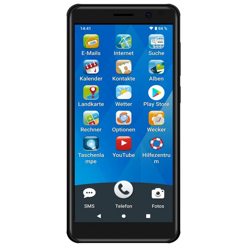 LeNumero2 Mini 5,45" 3/32 GB 4G Android 13 smartphone - Sort