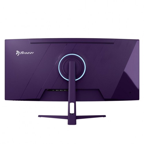 Arozzi Nova 34″ buet gaming-skærm 3440 × 1440, 165 Hz - Lilla