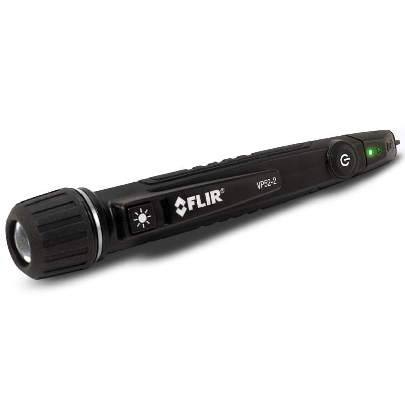 FLIR VP52-2 berøringsfri spændingstester CAT IV 1.000 V - LED, vibration og akustisk - lommeformat, sort