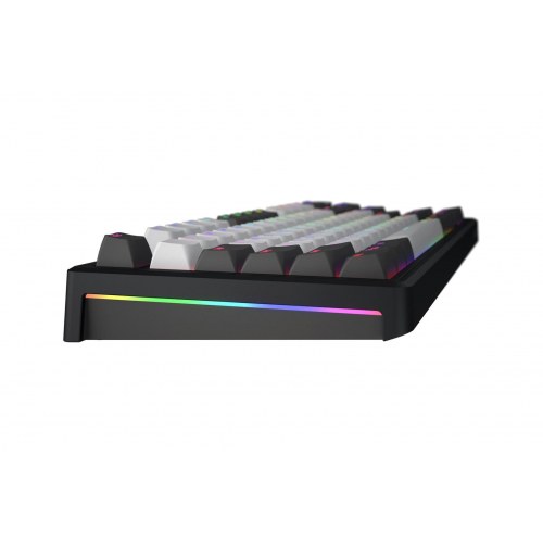 Hator Skyfall Pro Wireless 80 - mekanisk gaming-tastatur, 80&nbsp;%, RGB, USB/2,4&nbsp;GHz/Bluetooth - sort/grå (US)