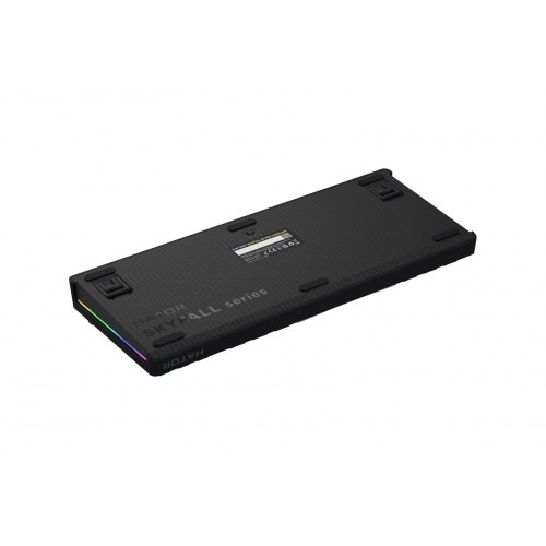 Hator Skyfall Pro Wireless 80 - mekanisk gaming-tastatur, 80&nbsp;%, RGB, USB/2,4&nbsp;GHz/Bluetooth - sort/grå (US)