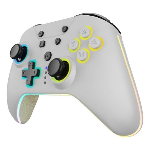 NuRival trådløs gamepad - hvid til Nintendo Switch og Switch OLED
