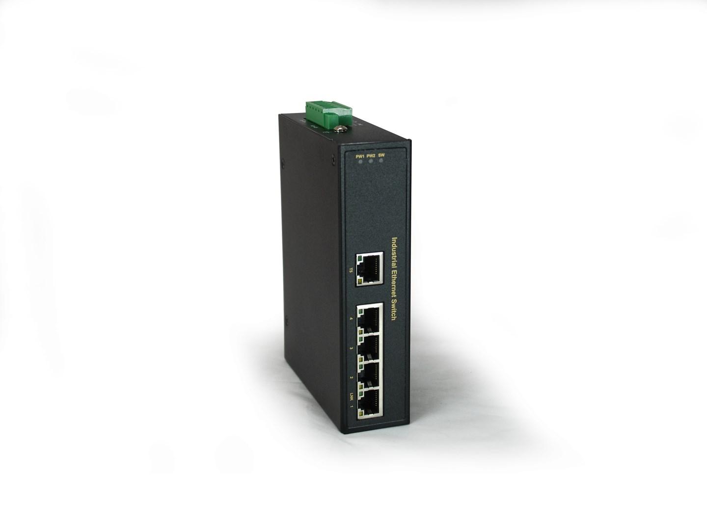LevelOne IFS-0501 - 5-port industriel Fast Ethernet switch (-40 °C til 75 °C)