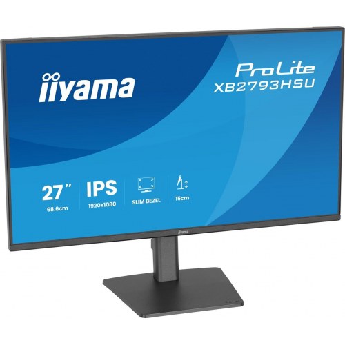 iiyama ProLite XB2793HSU-B1 27" Full HD IPS skærm - sort