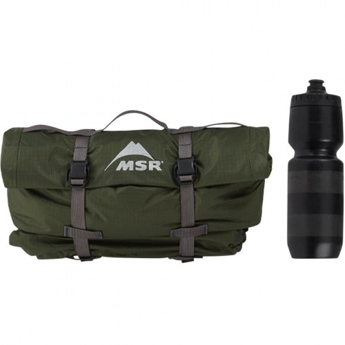 MSR Hubba Hubba Bikepack - 2-personers ridge-telt, grøn/rød/hvid