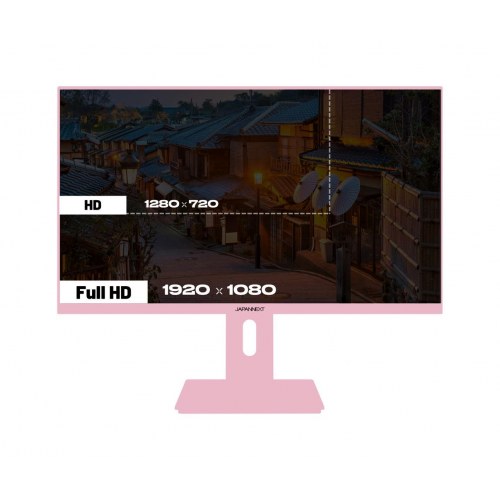 JAPANNEXT JN-I238FHD120F-HSP-PK 23,8" IPS gaming skærm - Full HD, 120 Hz, Pink