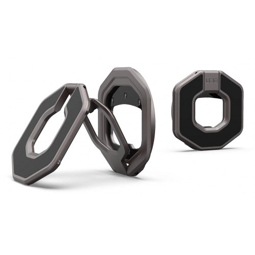 UAG Magnetic Ring - magnetisk ringgreb til mobil, mørkegrå