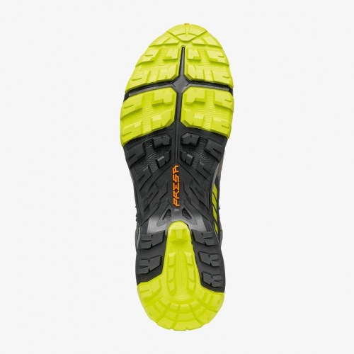 Scarpa Rush TRK GTX vandrestøvle - 43, titanium/lime