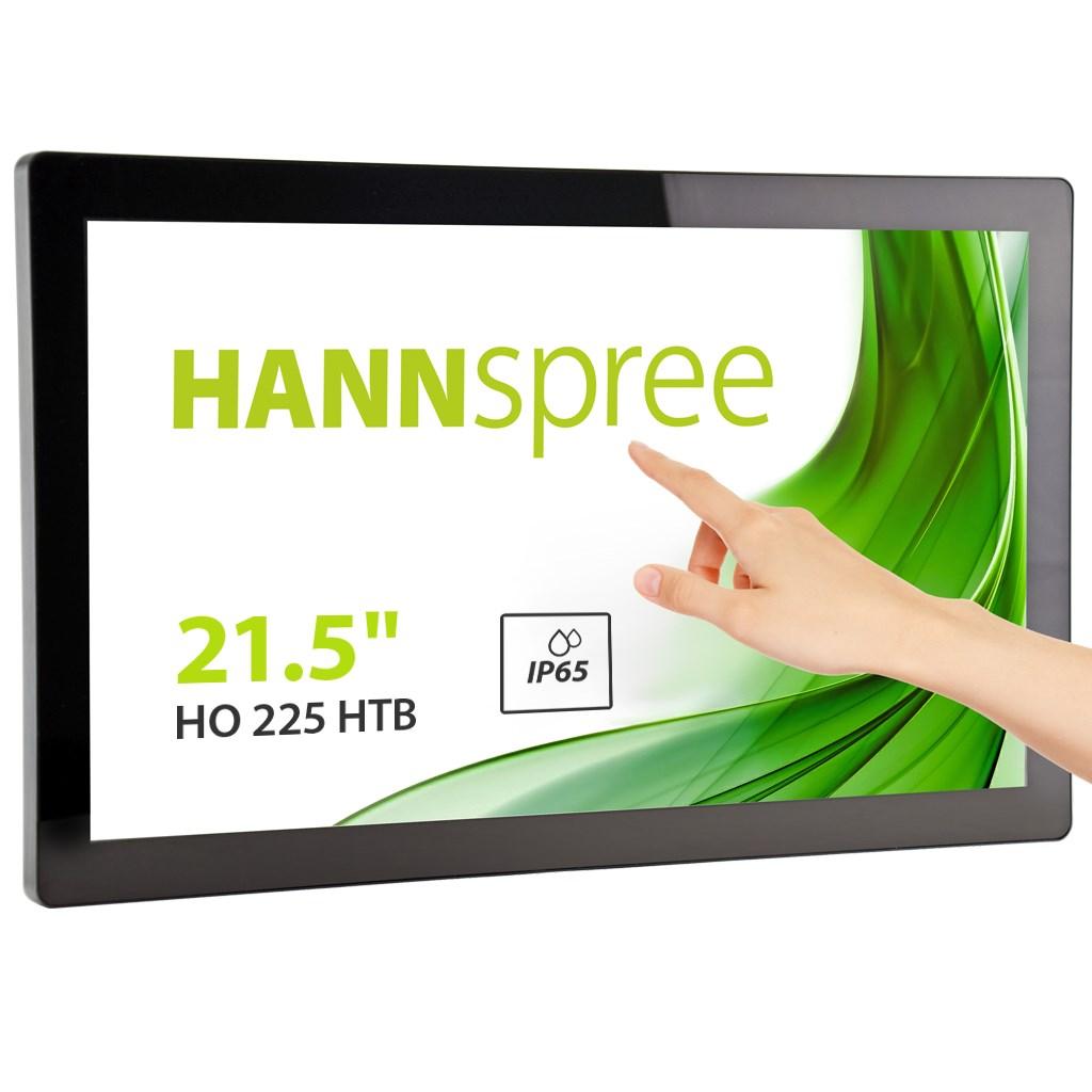 Hannspree HO 225 HTB 21,5" touchskærm - Full HD, 24/7, IP65, sort
