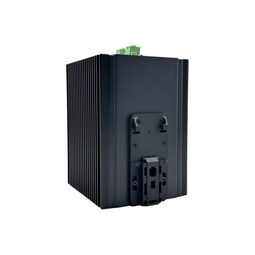 LevelOne 20-port L2+ administreret Gigabit industriswitch - 16x RJ45, 4x 1/2,5GbE SFP, DIN-skinne, -40° til 80°