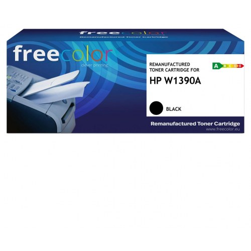 Freecolor kompatibel tonerpatron til HP W1390A - sort, enkeltpakke
