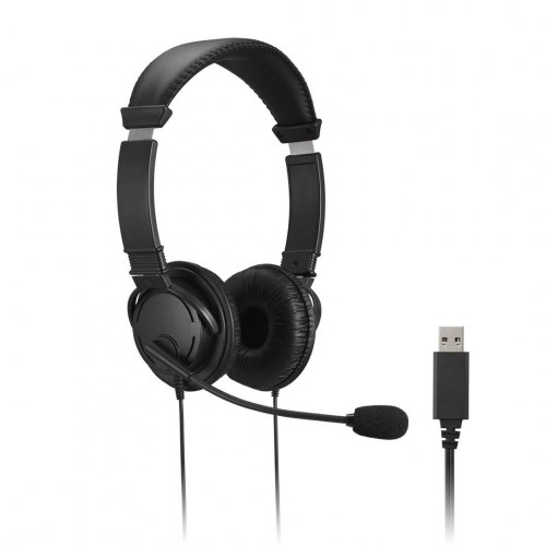 Kensington Classic USB-A headset med mikrofon og lydstyrkekontrol