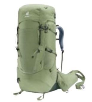 Deuter Aircontact Core 55+10 SL vandrerygsæk - grove ivy (grøn)