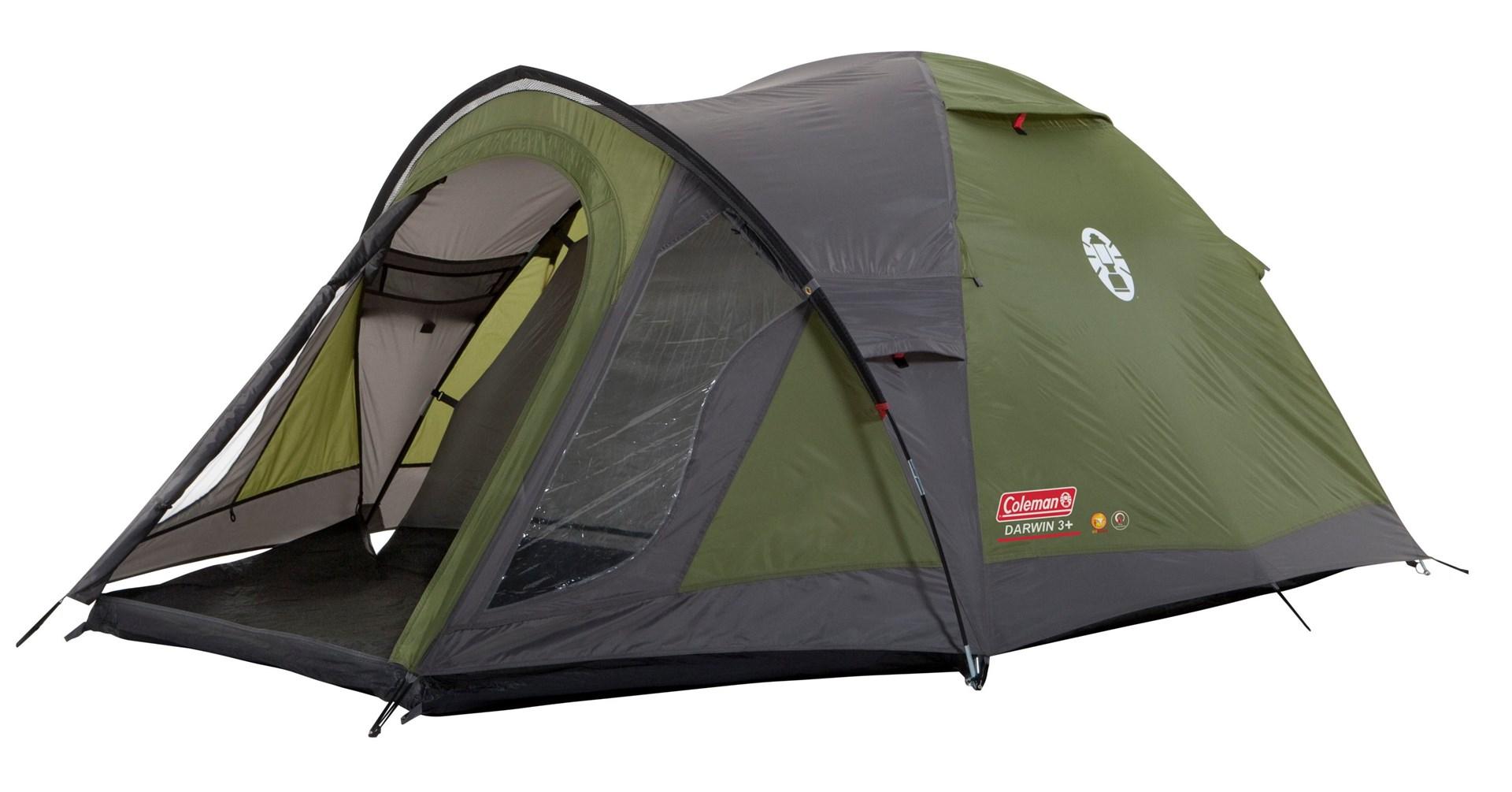Coleman Darwin 3 - 3-personers kuppeltelt, grøn