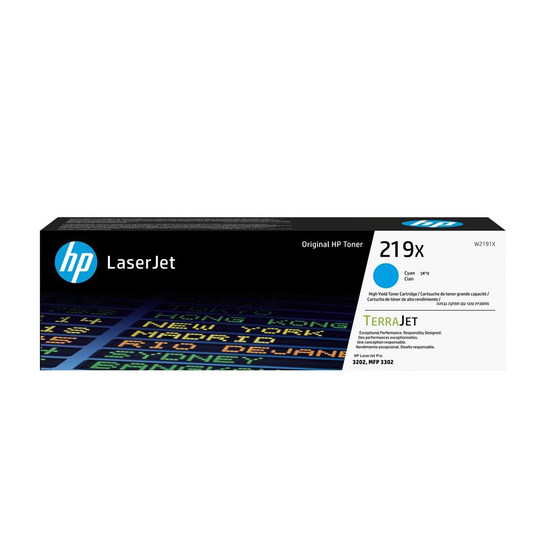HP 219X høj kapacitet cyan - original LaserJet tonerpatron