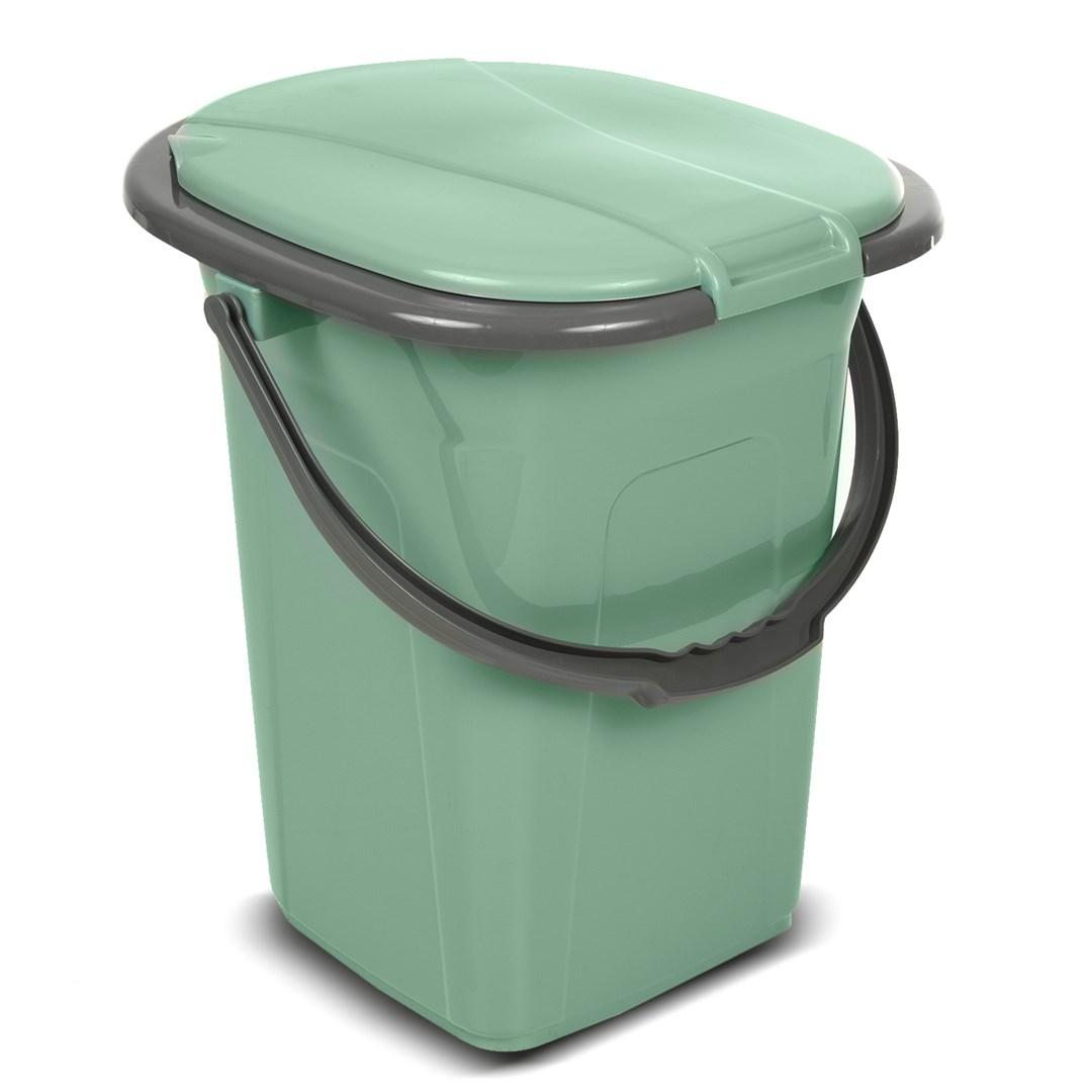 GreenBlue GB320GG bærbart campingtoilet - 19 l, grøn/grå