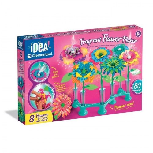 Clementoni iDEA - Duftende Blomsterlaboratorium kreativt sæt