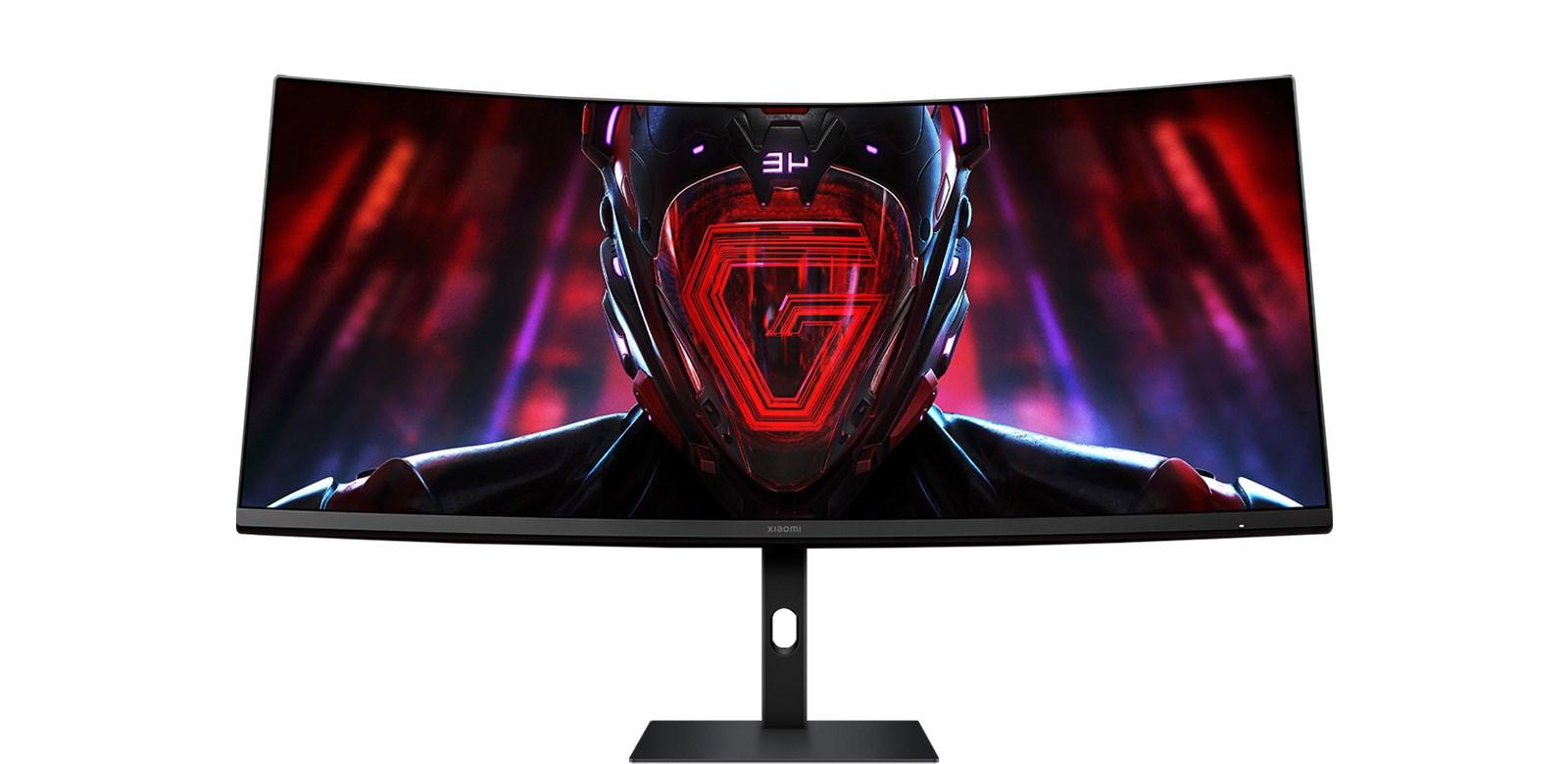 Xiaomi G34WQi 34" buet gaming-skærm - 3440 × 1440 WQHD, 180 Hz, 1 ms, sort