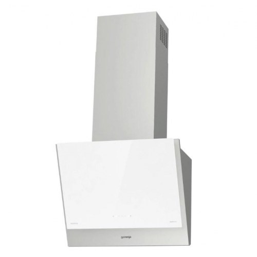 Gorenje WHI6SYW vægmonteret emhætte 488 m³/t - rustfrit stål/hvid