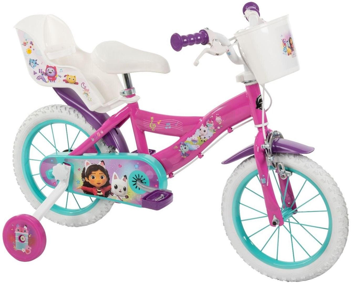 HUFFY børnecykel - Gabby’s Dollhouse 14" (pink)