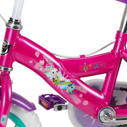 HUFFY børnecykel 12" - Gabby’s Dollhouse, pink
