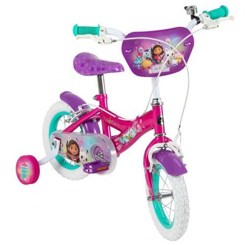 HUFFY børnecykel 12" - Gabby’s Dollhouse, pink